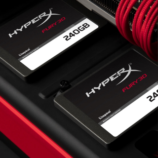 KINGSTON KC-S44240-6F HYPERX FURY 3D 240Gb, 500/500 2,5" SATA SSD ...