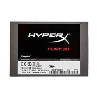 KINGSTON KC-S44480-6F HYPERX FURY 3D 480Gb, 500/500 SATA SSD ...