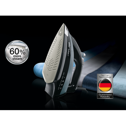 BRAUN TS 745A 2400W Eloxal Tabanl? Buharl? Utu - BizdeHesapli.Com