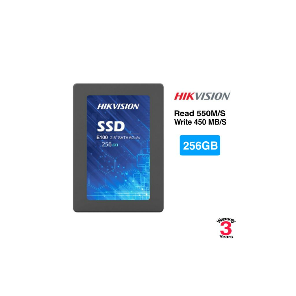 HIKVISION HS-SSD-E100 256GB 550/450 2,5" SATA SSD - BizdeHesapli.Com
