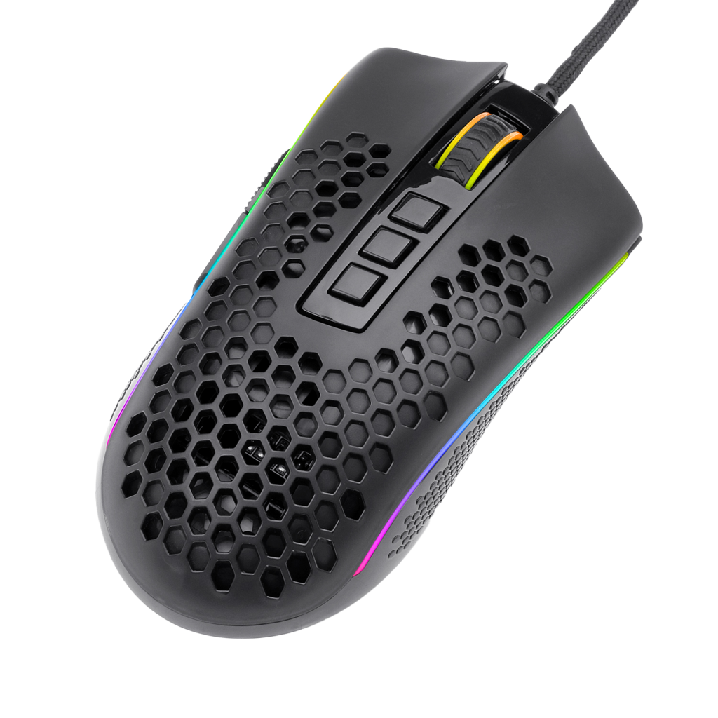 REDRAGON M808 STORM Gaming Mouse, RGB, MACRO, 12400DPI, USB
