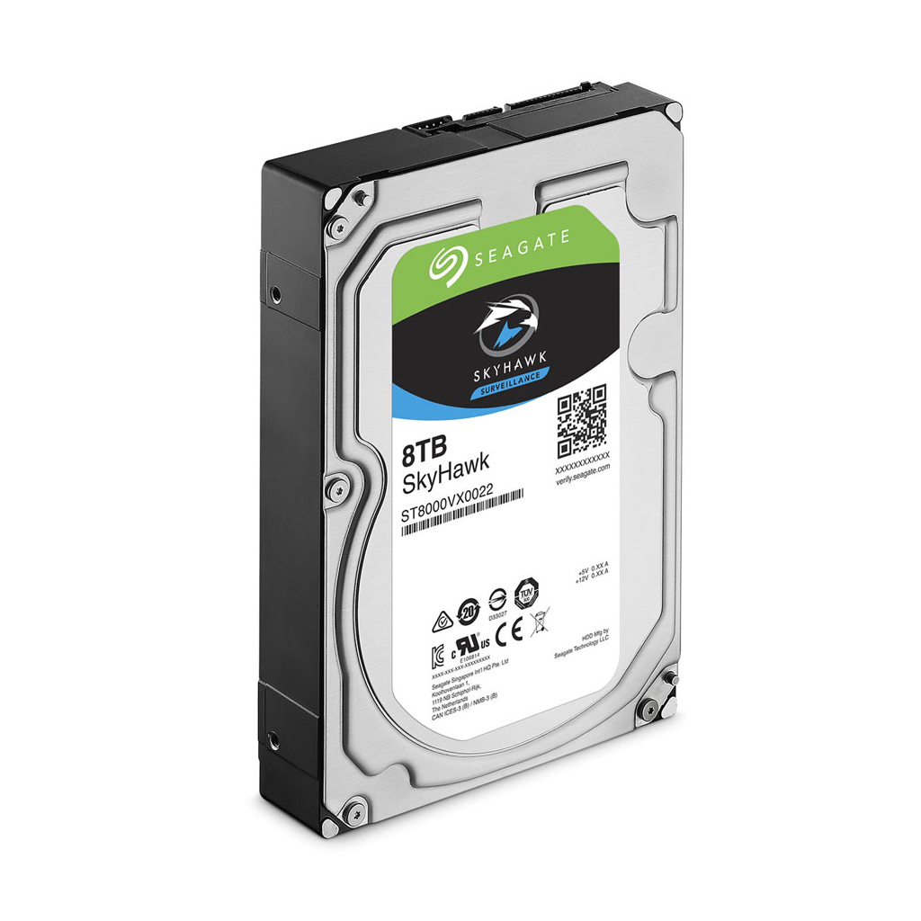 SEAGATE SKYHAWK, ST8000VX004, 3.5", 8TB, 256Mb, 7200Rpm, Güvenlik, HDD ...