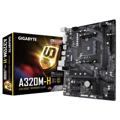 GIGABYTE A320M-H DDR4 M.2 HDMI DVI AM4 