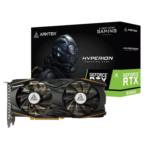 ARKTEK HYPERION, AKN3060D6S12GH1, RTX3060, 12Gb, GDDR6, 192BIT, 1xHDMI, 3xDP GAMING Ekran Kartı