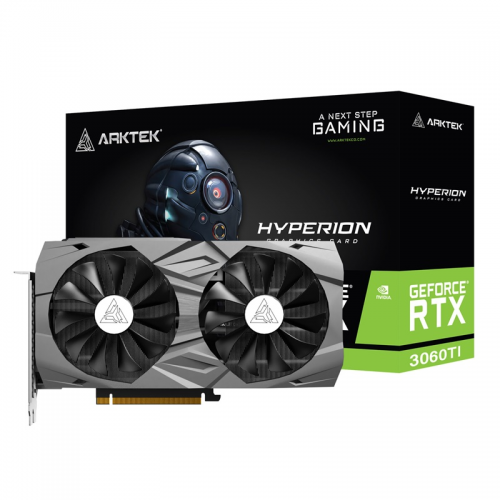 ARKTEK HYPERION, AKN3060TID6S8GH1, RTX3060TI, 8Gb, GDDR6, 256BIT, 1xHDMI, 3xDP GAMING Ekran Kartı