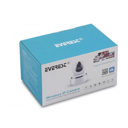 EVEREST DF800W 2Mpix, 10Mt Gece Görüşü, 3,6mm Lens, 2 Pan Tilt Motor