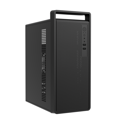 FRISBY FC-2740B, 1x80mm Fan, Siyah, 300W, USB 2.0, mATX, Mini Tower, Kulplu Kurumsal KASA