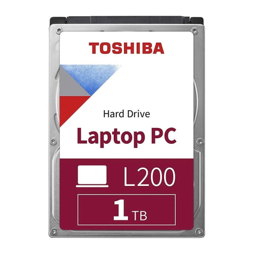 TOSHIBA L200, Notebook HDD, HDWL110UZSVA, 2.5", 1TB, 128Mb, 5400 Rpm, Notebook HDD (Türkiye Distribütörü