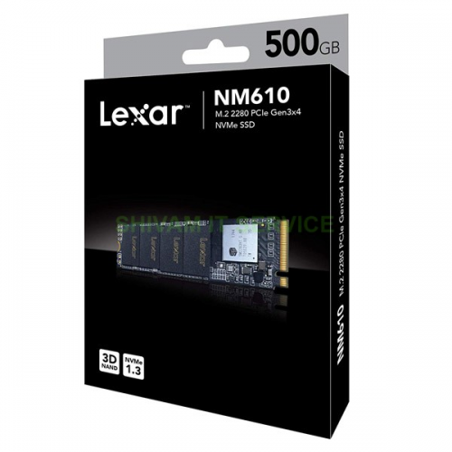 LEXAR NM610 LNM610-500RB 500Gb 2100/1600 NVME PCIe M.2 SSD