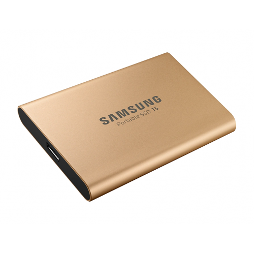 Samsung Mu Pa1t0g Ww T5 External 1tb Ssd Usb3 1 Gold - BizdeHesapli.Com