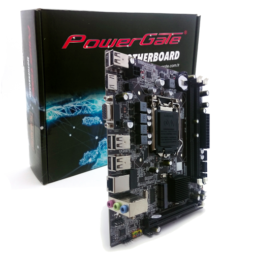 POWERGATE PG-H55-MA4 S/L/V DDR3 LGA1156 