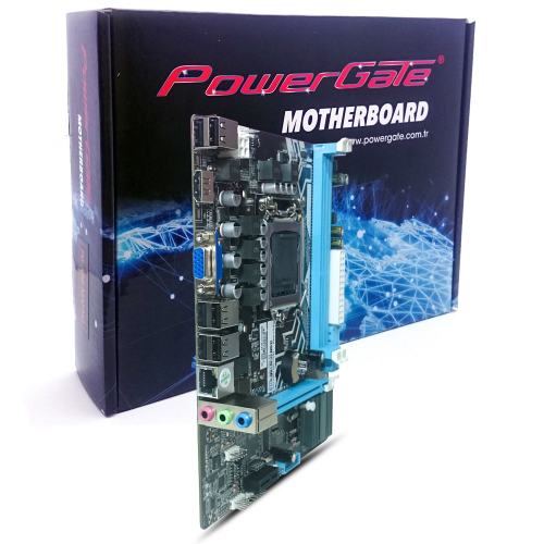 POWERGATE PG-H55M-AR S/L/V DDR3 HDMI, D-SUB LGA1156
