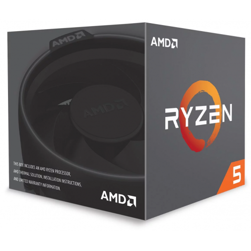 AMD RYZEN 5 2600 6 Core, 3,40-3.90GHz 65W Wraith Stealth FAN AM4 BOX