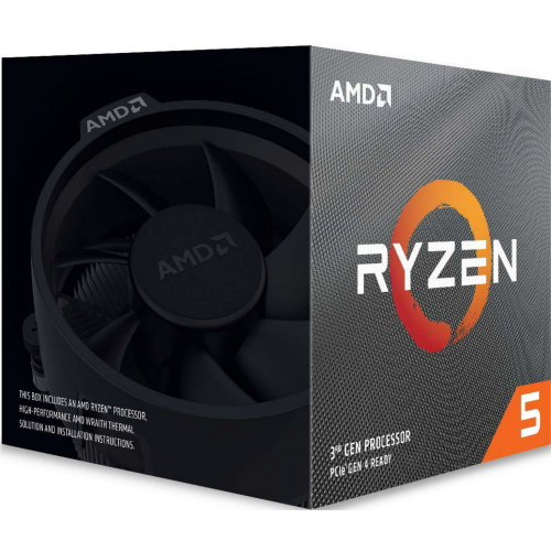 AMD RYZEN 5 3600 6 Core, 3,60-4.20GHz 35Mb Cache 65W Wraith Stealth FAN AM4 BOX