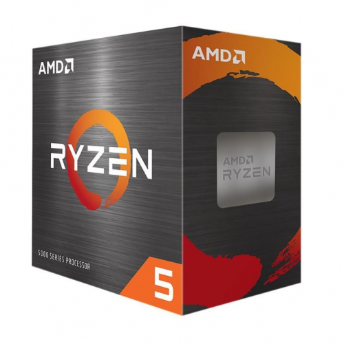 AMD RYZEN 5 5500 6 Core, 3,60-4.20GHz,  16Mb Cache, 65W, Wraith Stealth FAN, AM4 Soket, BOX (Kutulu) (Grafik Kart YOK, Fan VAR)