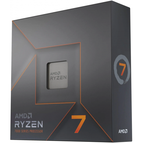 AMD RYZEN 7 7700X 8 Core, 4,50-5.40GHz, 40Mb Cache, 105W, AM5 Soket, BOX (Kutulu) (Grafik Kart VAR, Fan YOK)