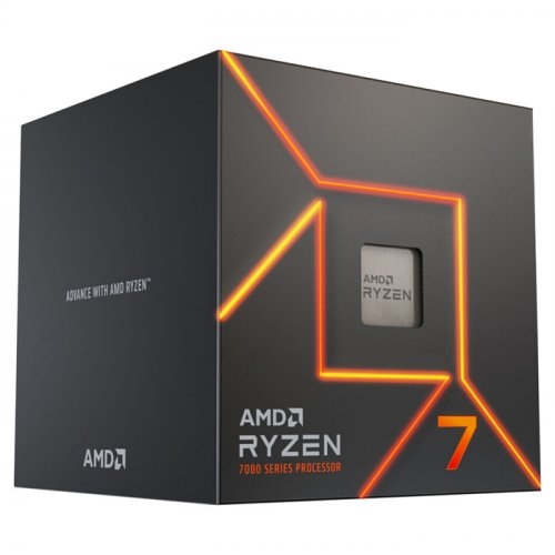 AMD RYZEN 7 7700 8 Core, 3,8-5.30GHz, 40Mb Cache, 105W, AMD Wraith Prism Fan, AM5 Soket, BOX (Kutulu) (Grafik Kart VAR, Fan VAR)