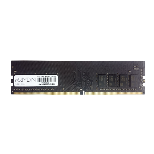 RAYDIN SMSD42666UD-8G 8GB DDR4 2666Mhz, 8 Chip, Desktop RAM (SAMSUNG Chip)
