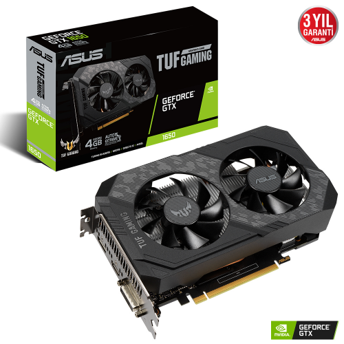 ASUS TUF GTX1650-4GD6 GAMING 4Gb DDR6 DVI HDM DP DIRECTX 12