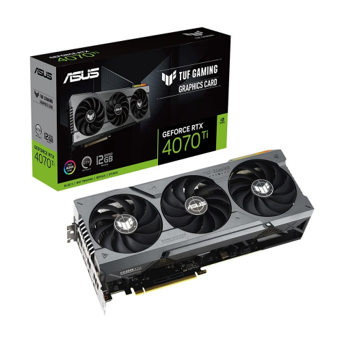 ASUS TUF-RTX4070TI-12G-GAMING, 12Gb, 192Bit, GDDR6X, 2xHDMI, 3xDP GAMING Ekran Kartı