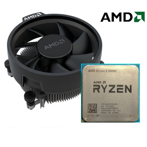 AMD RYZEN 5 3400G 4 Core, 3,70-4.20GHz 65W Radeon RX VEGA11 Wraith Spire FAN AM4 MPK